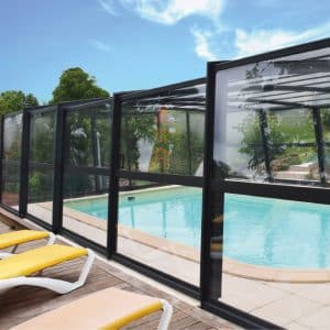 Abri de piscine haut Coverborvo