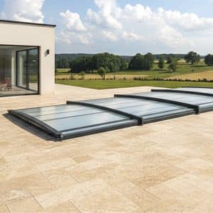 Abris de piscine BORVO ULTRA-BAS