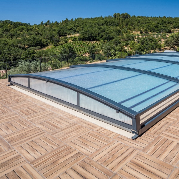 Abris de piscine BORVO BAS 30