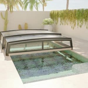 Abris de piscine BORVO BAS 50