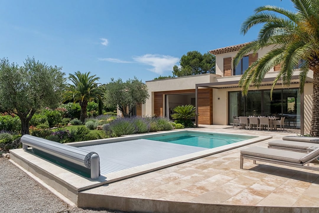Rénovation d'une couverture de piscine par Coverborvo